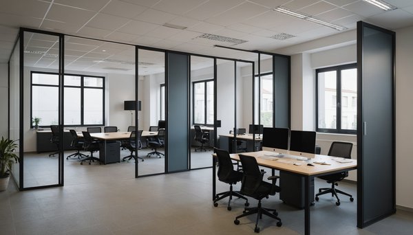 Cloisons mobiles à montpellier : transformez votre espace de travail