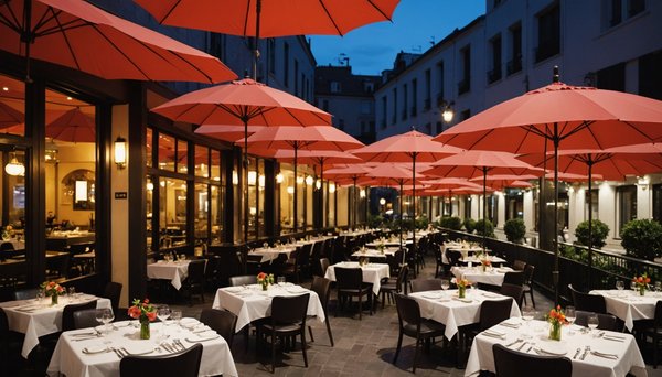 Les parasols restaurant : ombre et charme pour vos repas